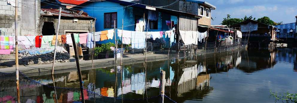 Living with water, Coloong community of Valenzuela City in February 2018