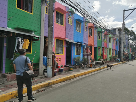 Shaw-Keegan Village for domestic fire victims in Escopa III, Quezon City in February 2020