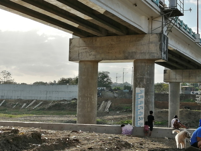 Marikina new bridge connecting Quezon and Marikina City in February 2020