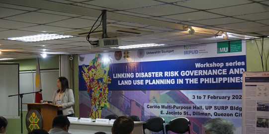 Stakeholder workshop series in UP SURP, Quezon City, Metro Manila in February 2020
