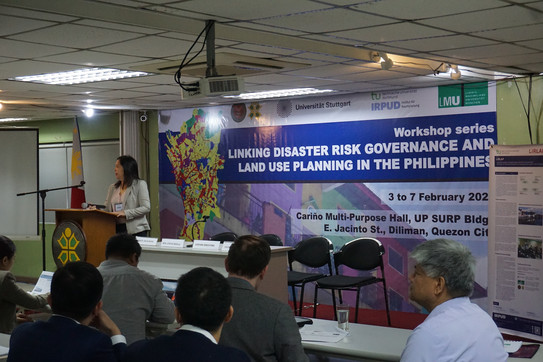 Stakeholder workshop series in UP SURP, Quezon City, Metro Manila Stakeholder workshop series in UP SURP, Quezon City, Metro Manila in February 2020