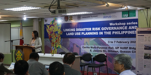 Stakeholder workshop series in UP SURP, Quezon City, Metro Manila in February 2020